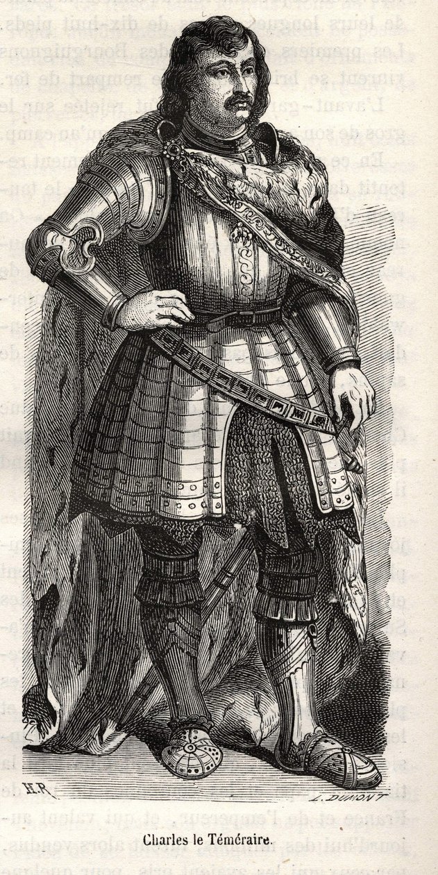 Karl der Kühne (1433-1477), Herzog von Burgund. von Unknown artist