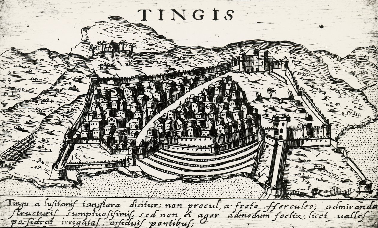 Stadt Tanger von Unknown artist