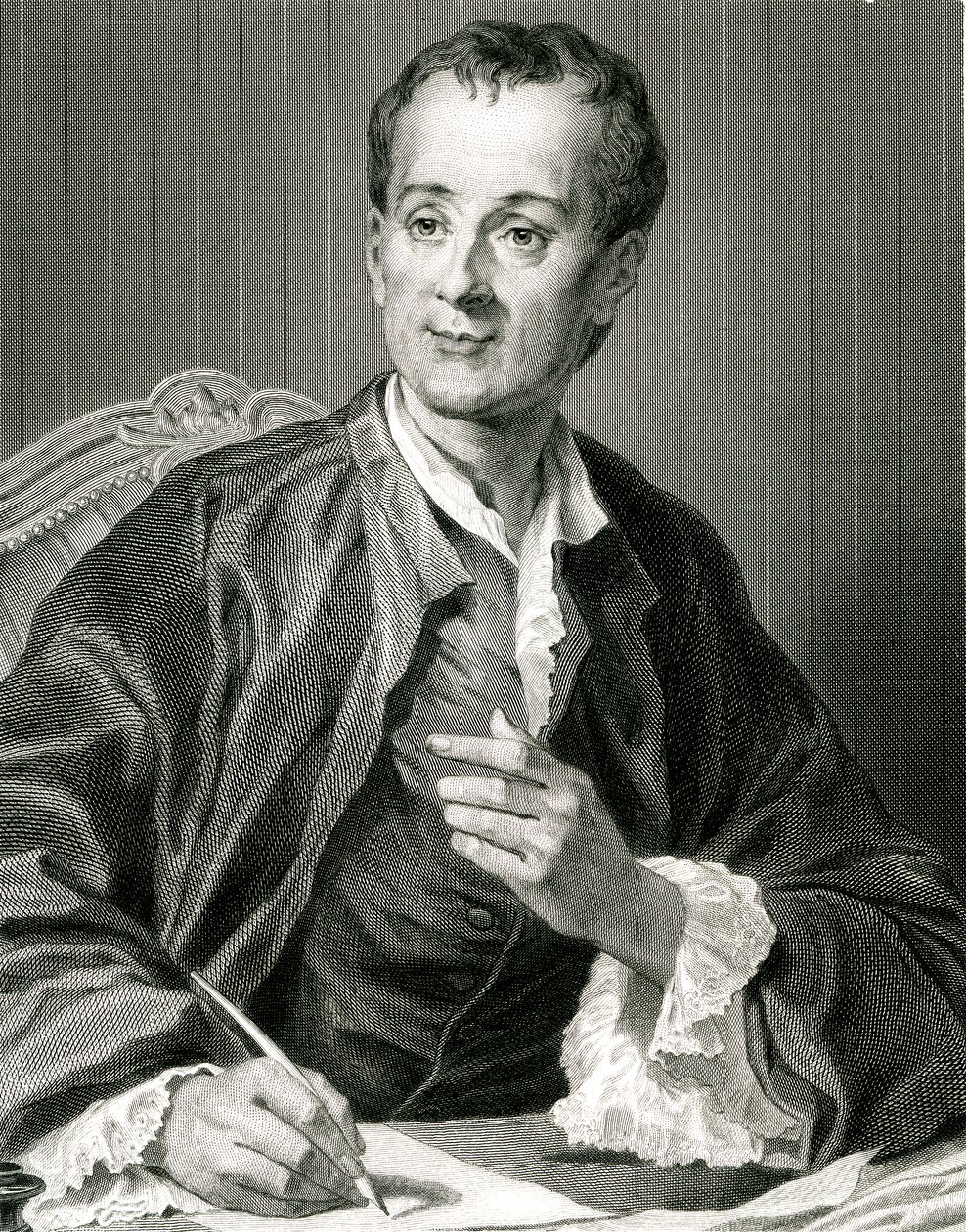 Denis Diderot von Unknown artist