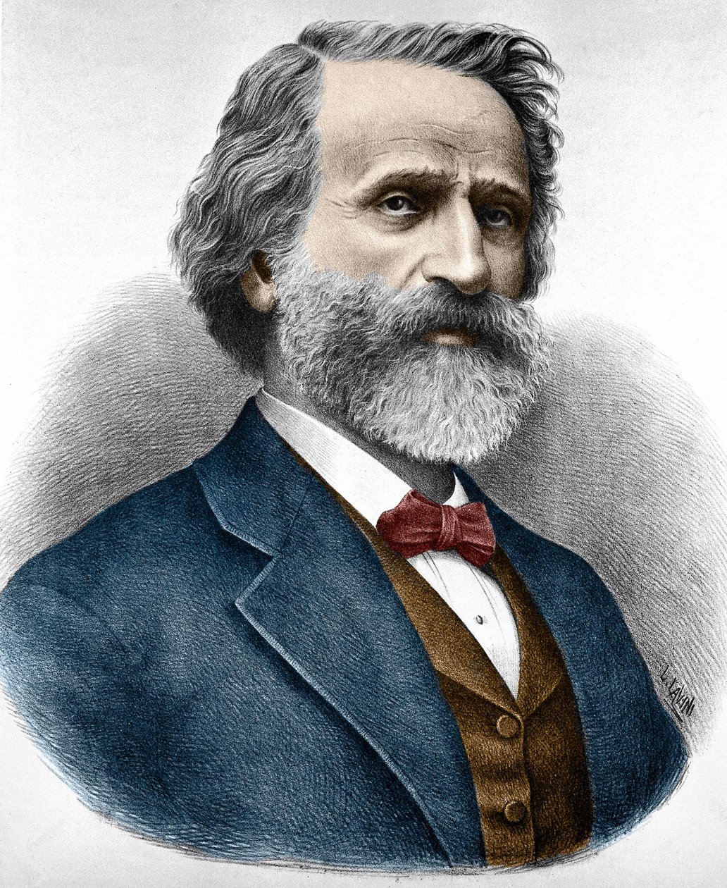 Giuseppe Verdi (1813-1901), italienischer Komponist von Unknown artist