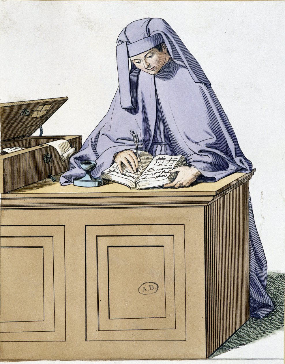 Italienischer Notar von Siena von Unknown artist