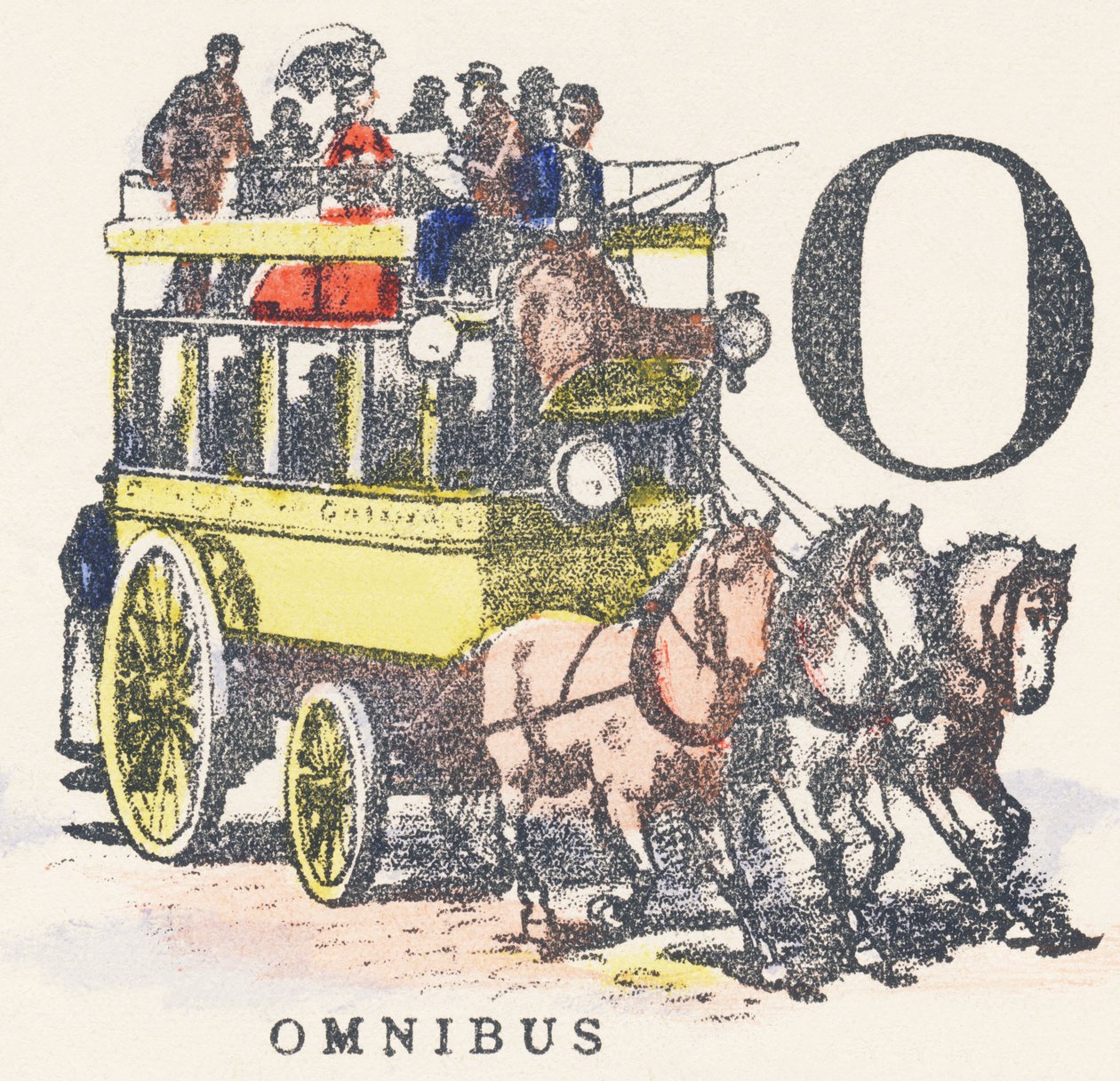 O: Omnibus von Unknown artist