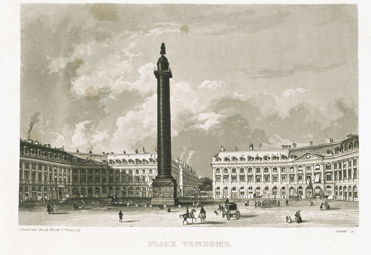 Paris. Place Vendome von Unknown artist