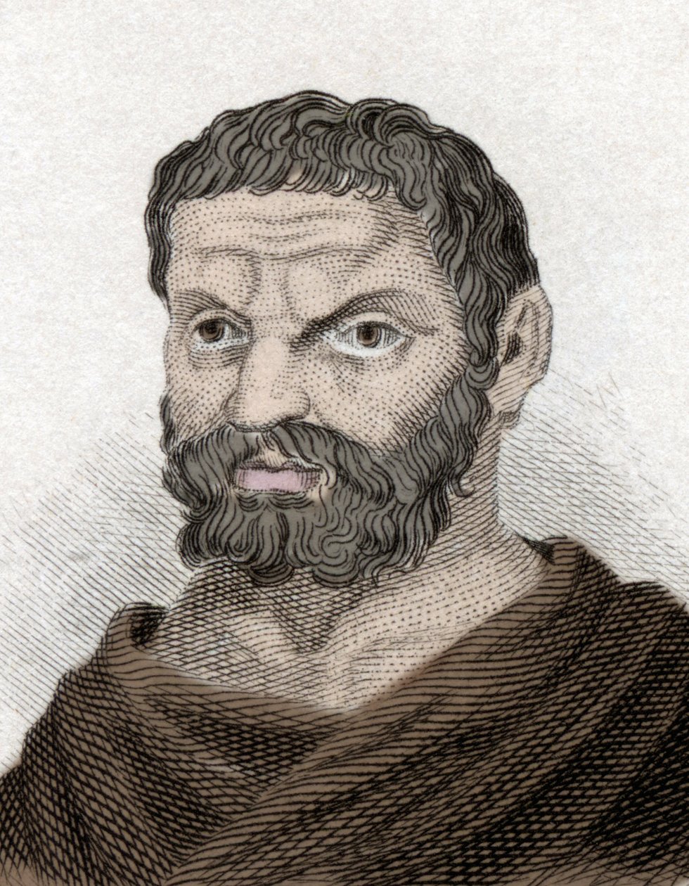Darstellung von Thales von Milet von Unknown artist