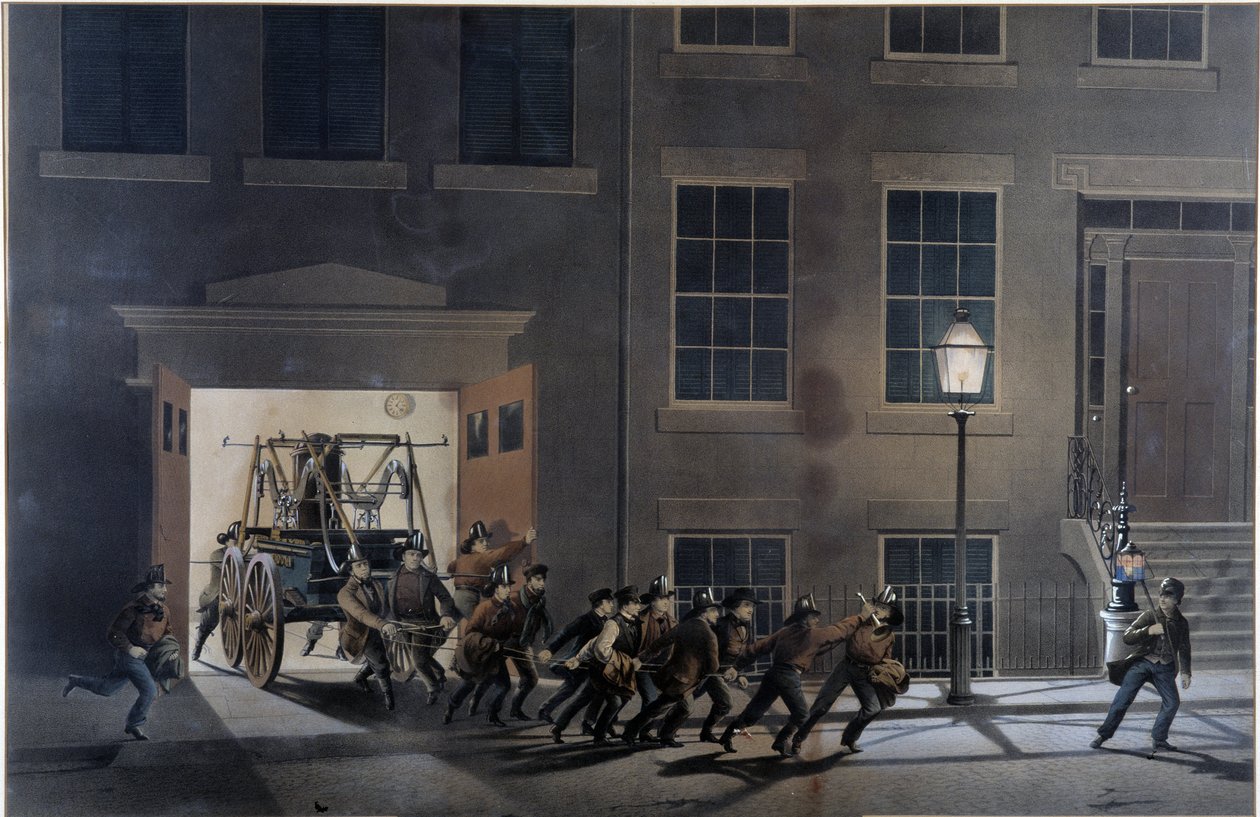 Das Leben eines Feuerwehrmanns, USA von Unknown artist