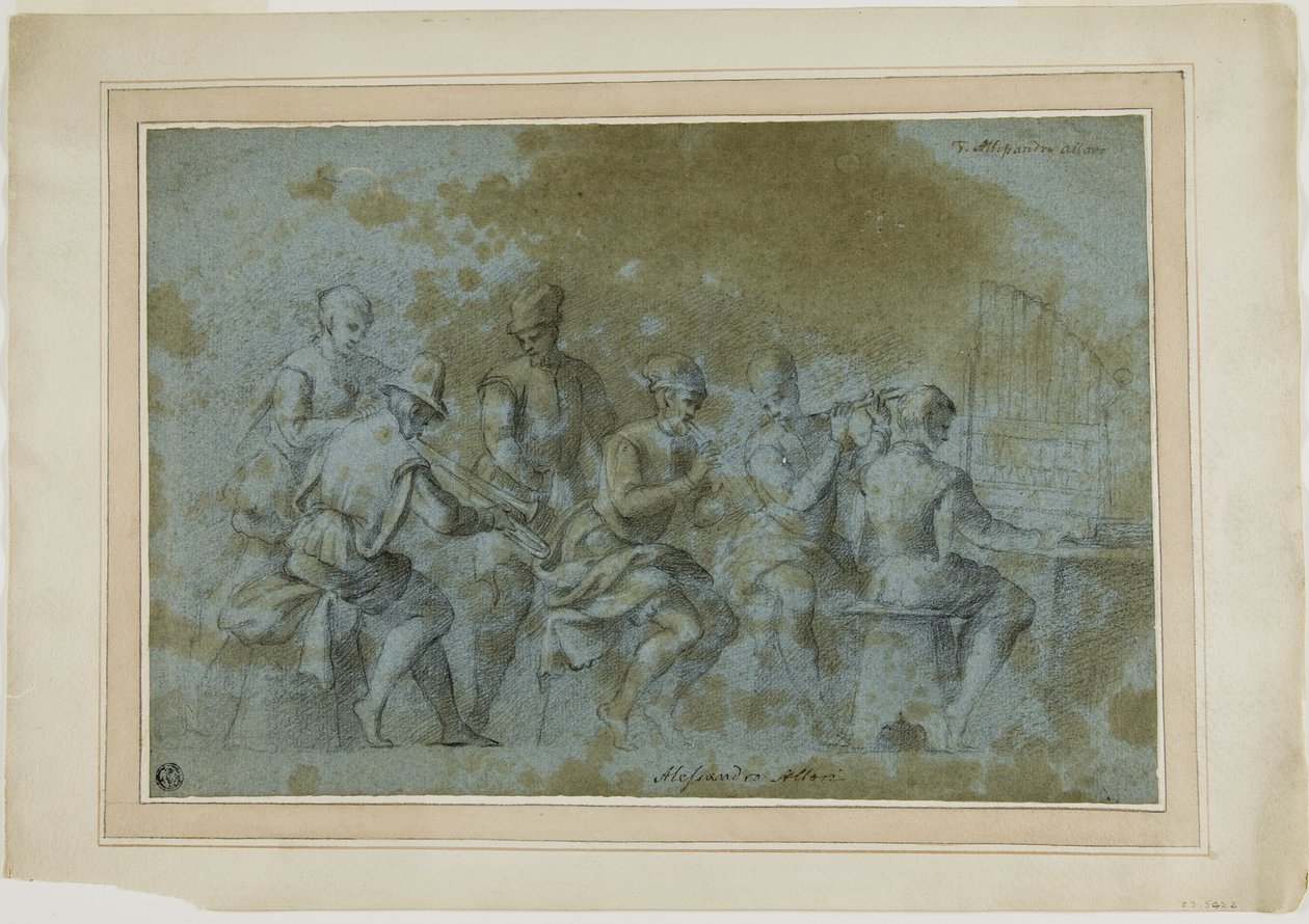 Konzertszene von Unknown Florentine