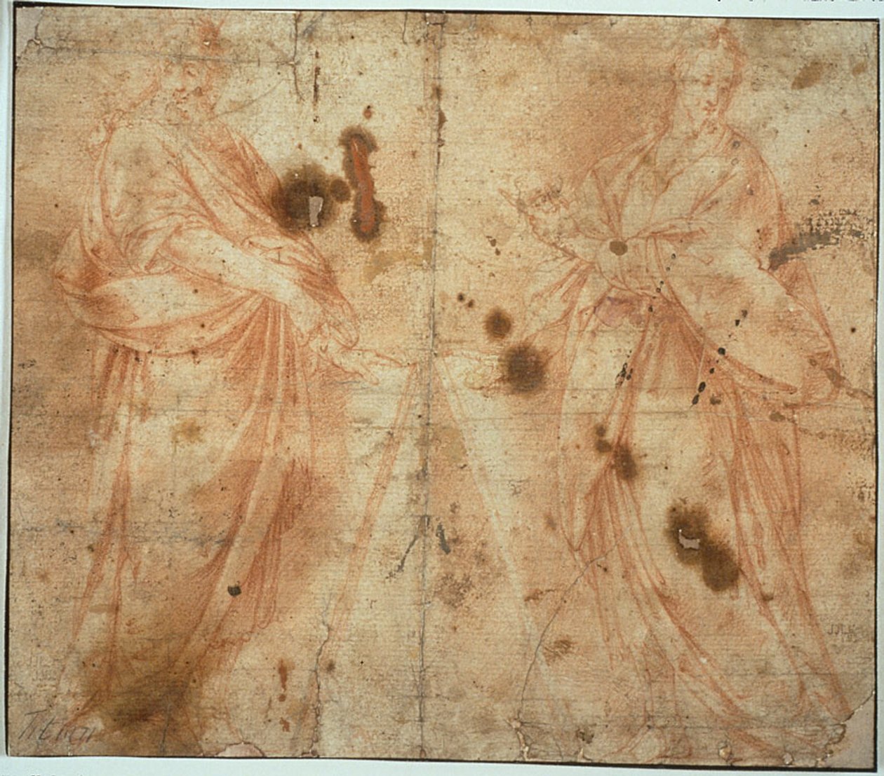 Heilige Peter und Paul von Unknown Lombard