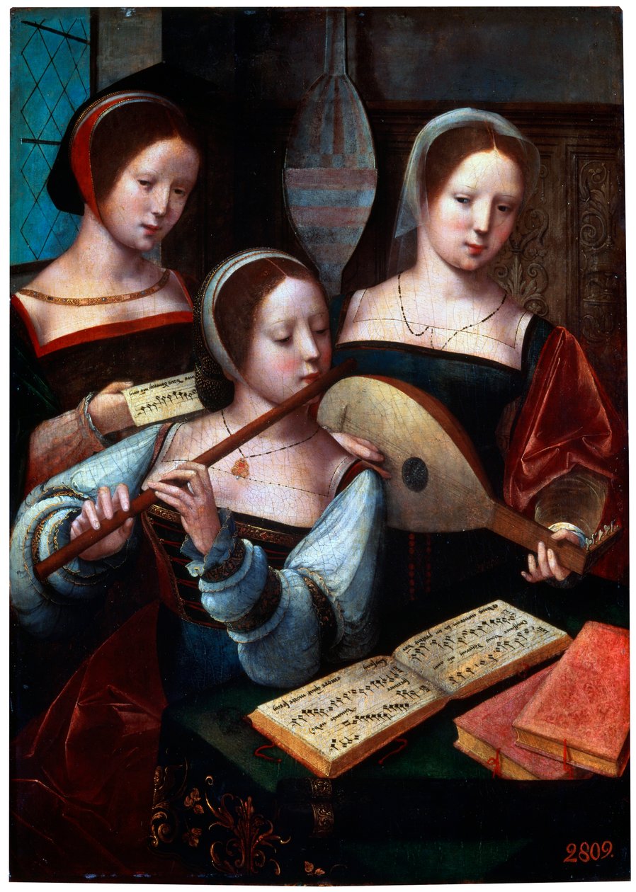 Musiker von Unknown Old Master