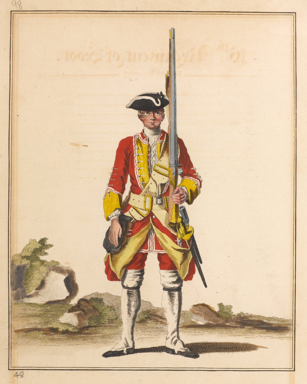 16. Regiment zu Fuß von Unknown artist