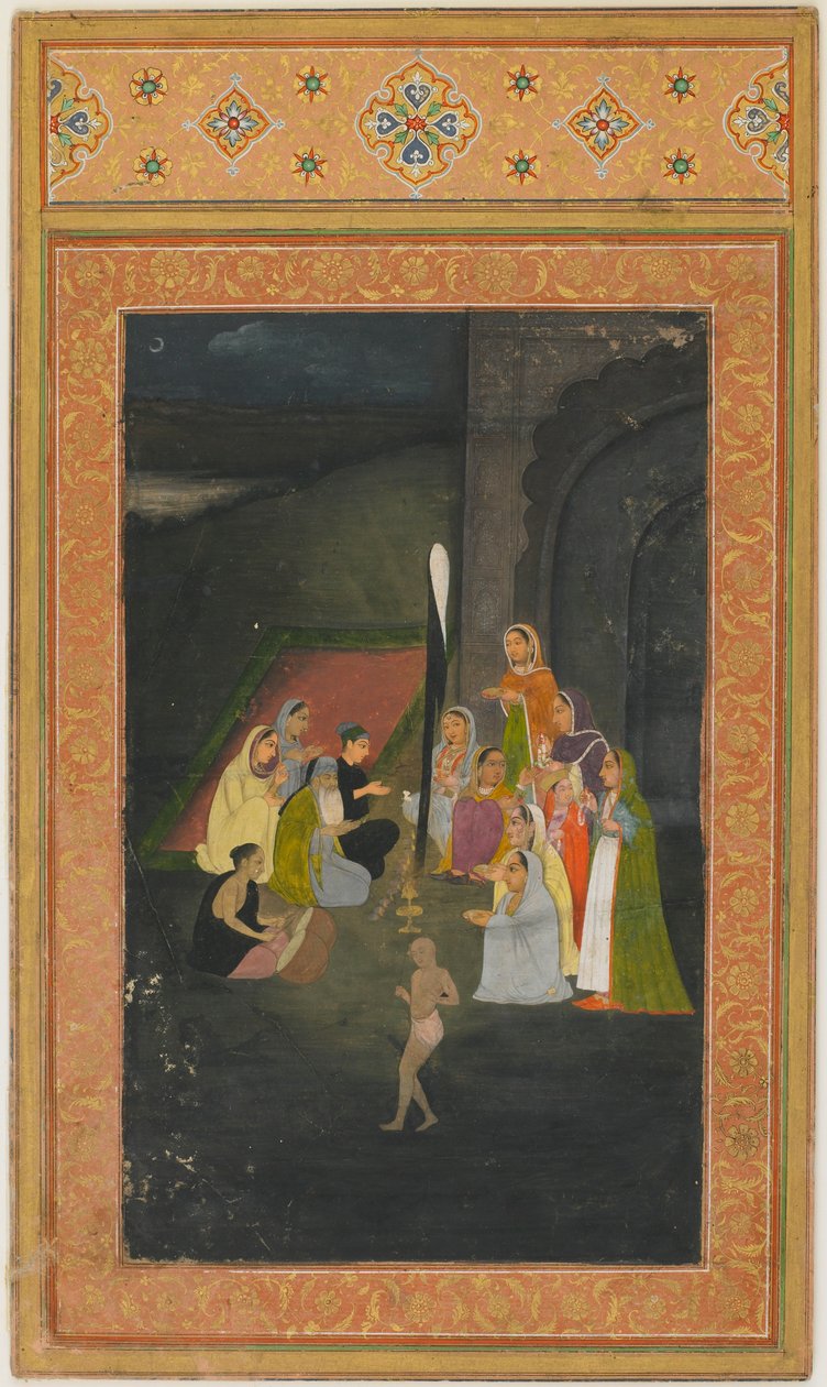 Ein nächtlicher Besuch bei einem Mullah von Unknown artist