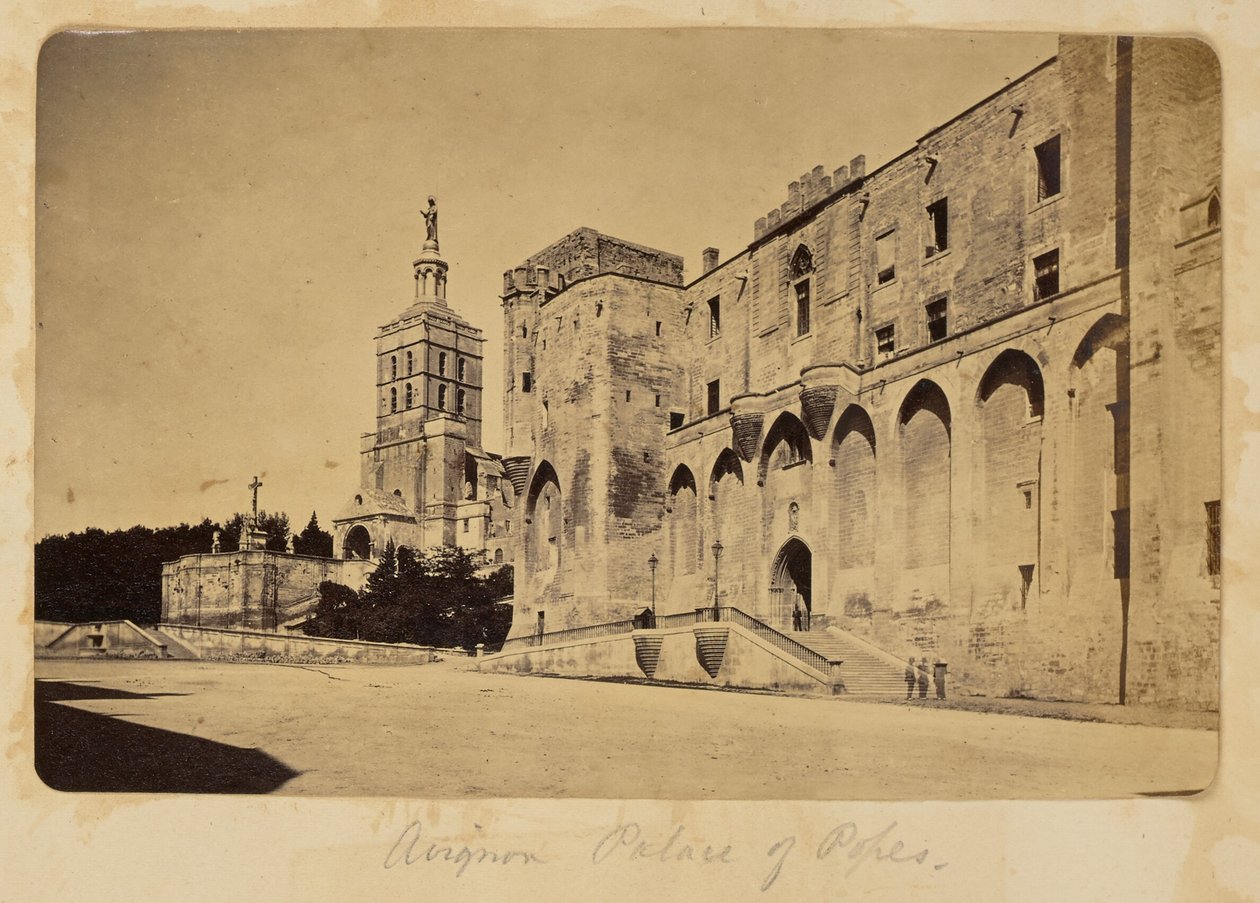 Avignon. Papstpalast von Unknown artist