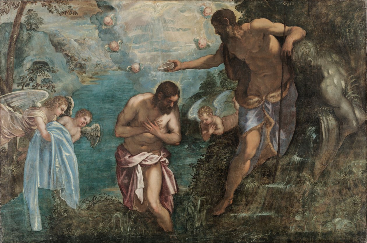 Taufe Christi von Unknown artist