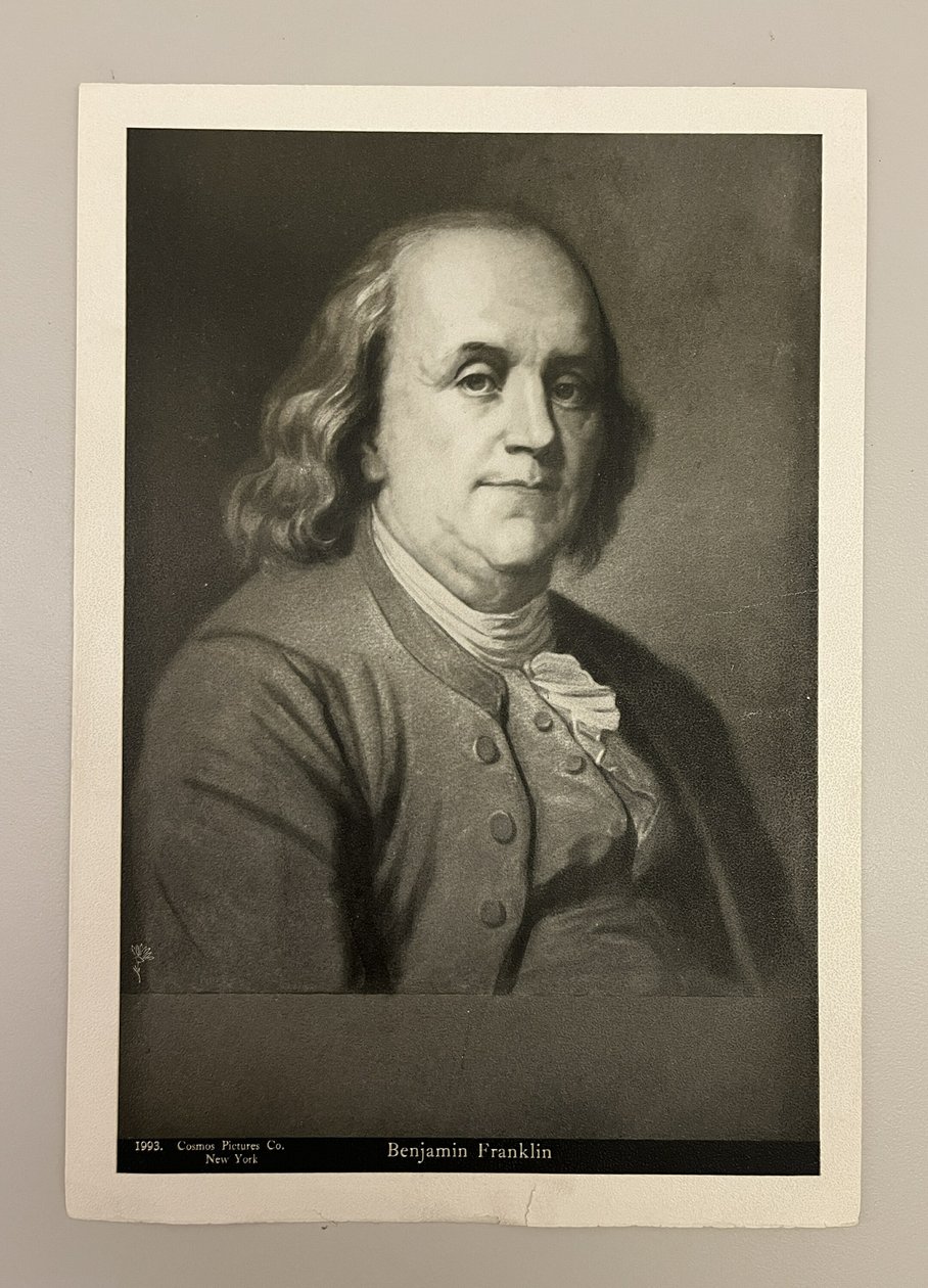 Benjamin Franklin von Unknown artist