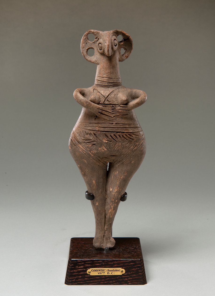 "Vogelgesicht" Göttin von Unknown artist