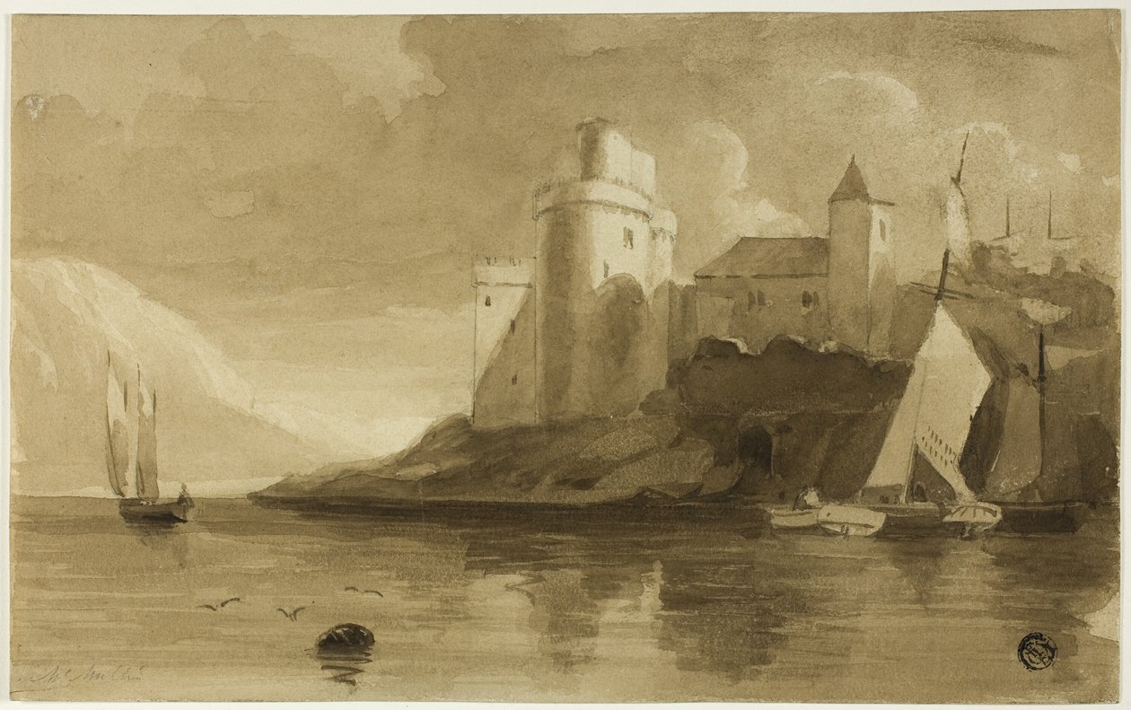 Schloss am See von Unknown artist