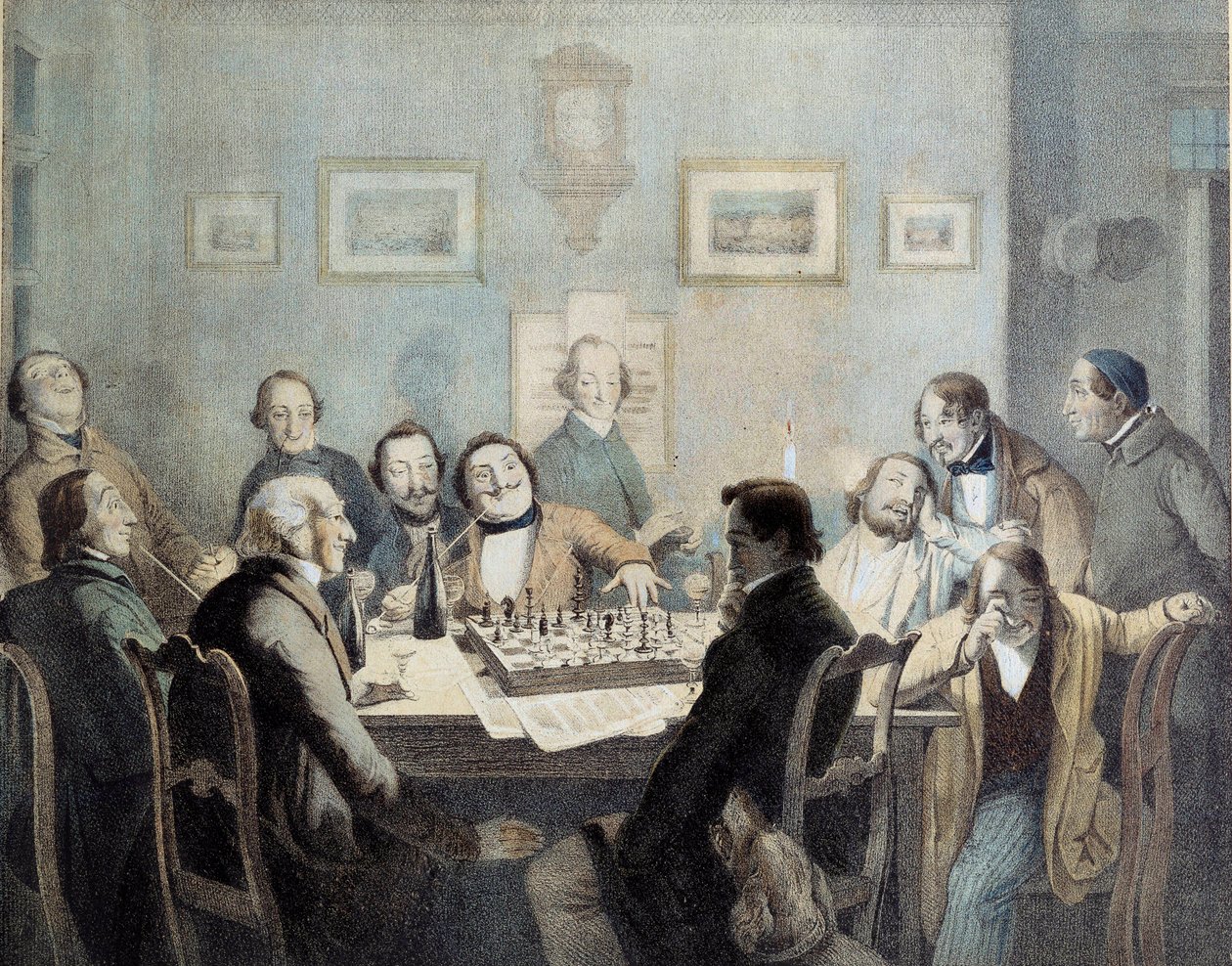 Schachspieler von Unknown artist
