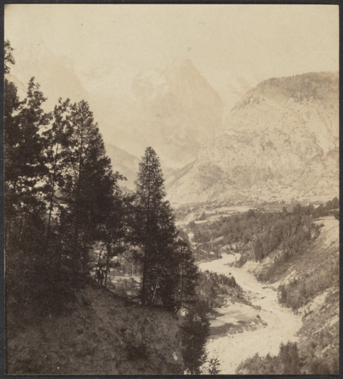 Courmayeur-Tal von Unknown artist