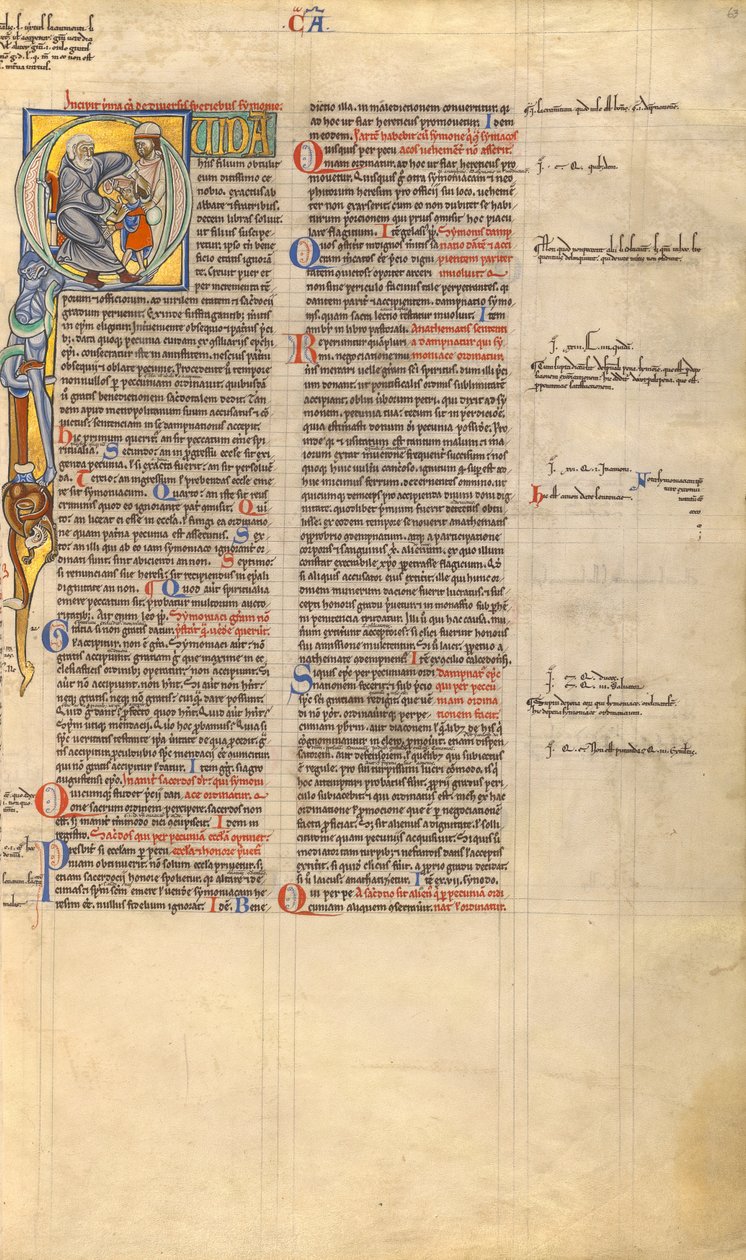 Decretum von Unknown artist
