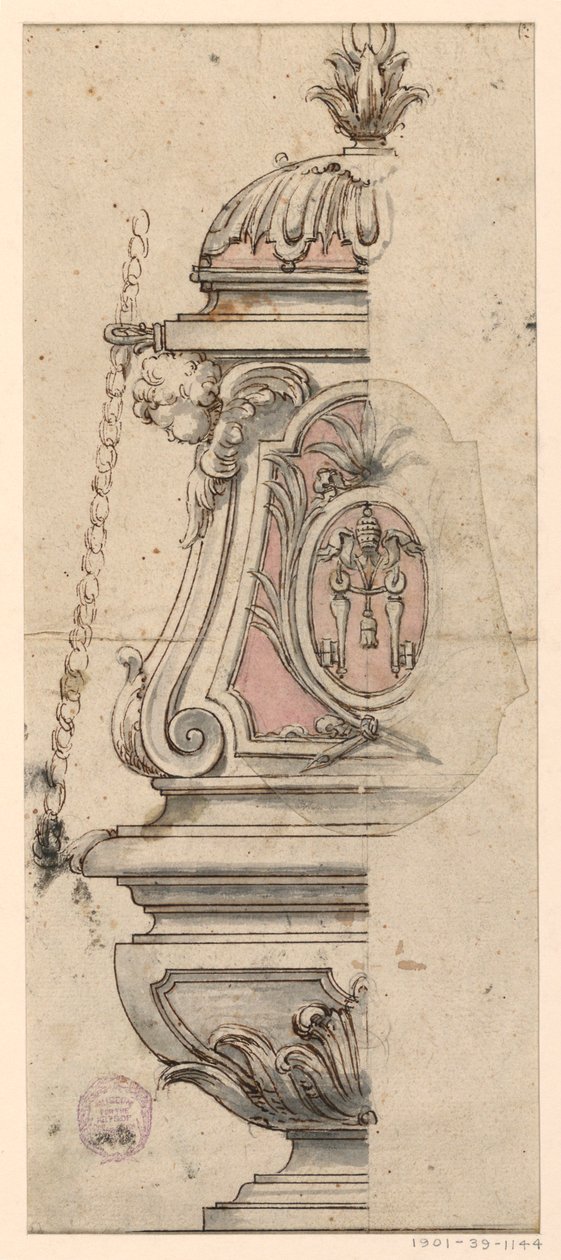 Erhebung eines Weihrauchfasses von Unknown artist