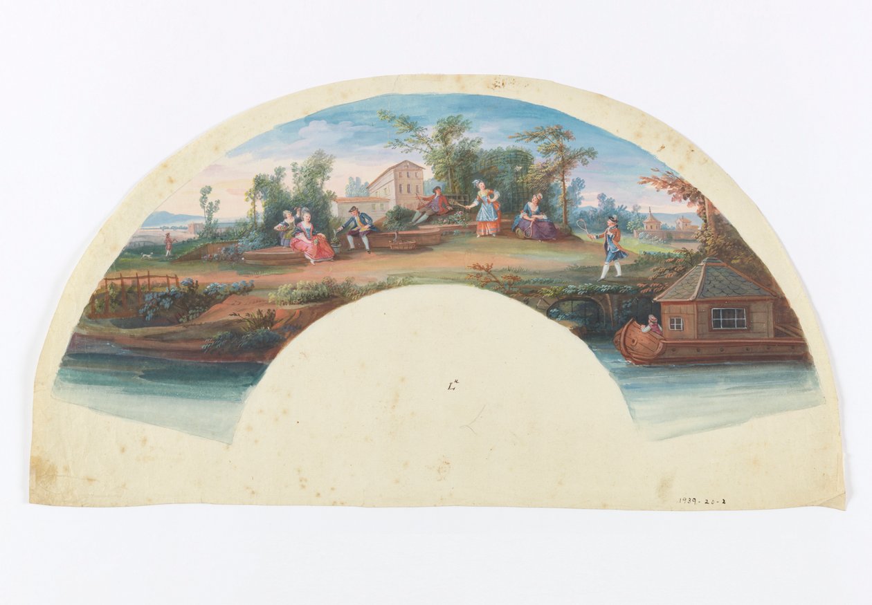 Fächerblatt von Unknown artist
