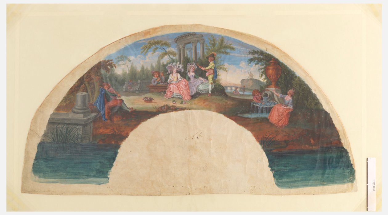 Fächerblatt von Unknown artist