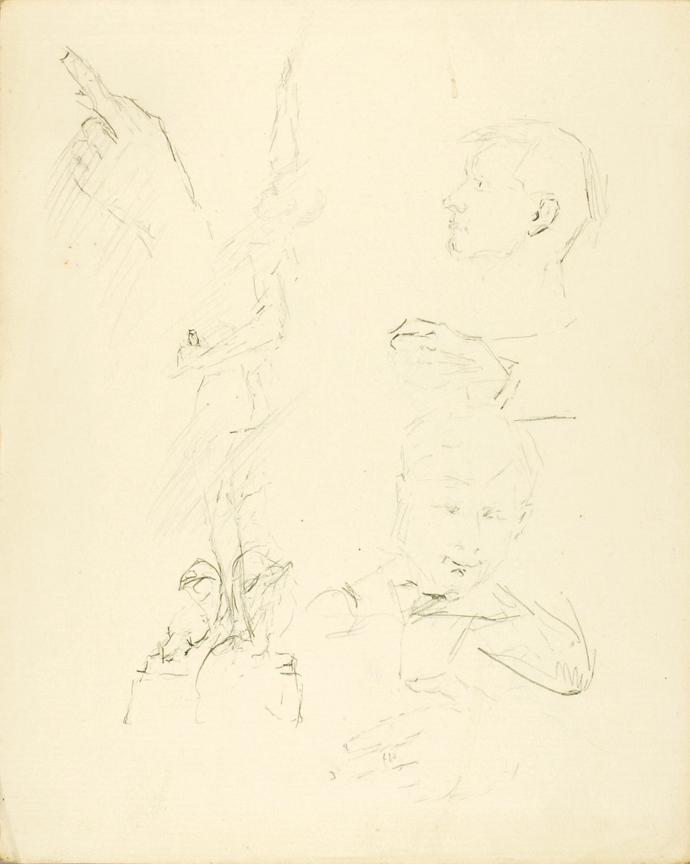 Figurenskizzen von Unknown artist