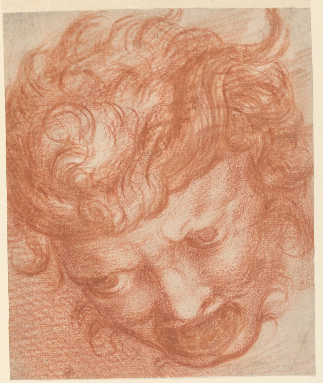 Kopf einer Furie von Unknown artist