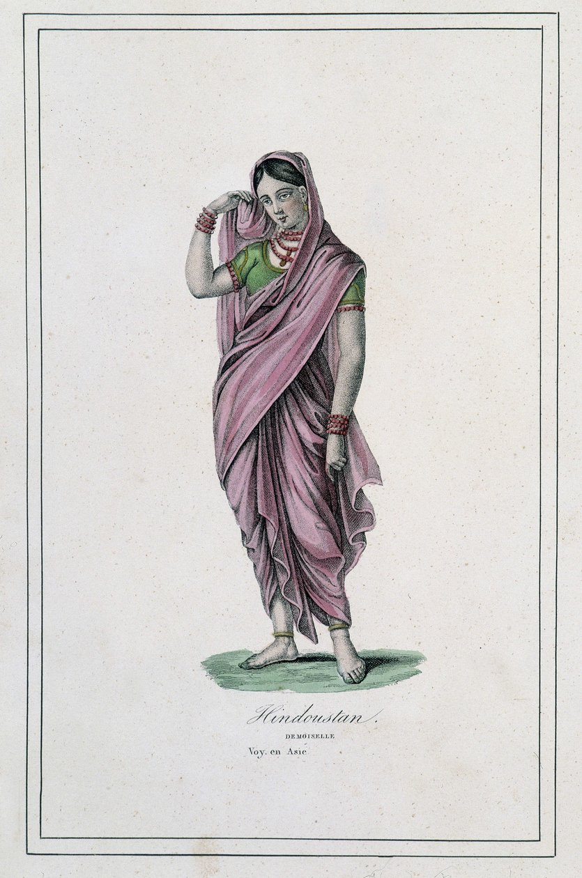 Hindustan: Jungfrau - in „Album des voyages“ von Unknown artist