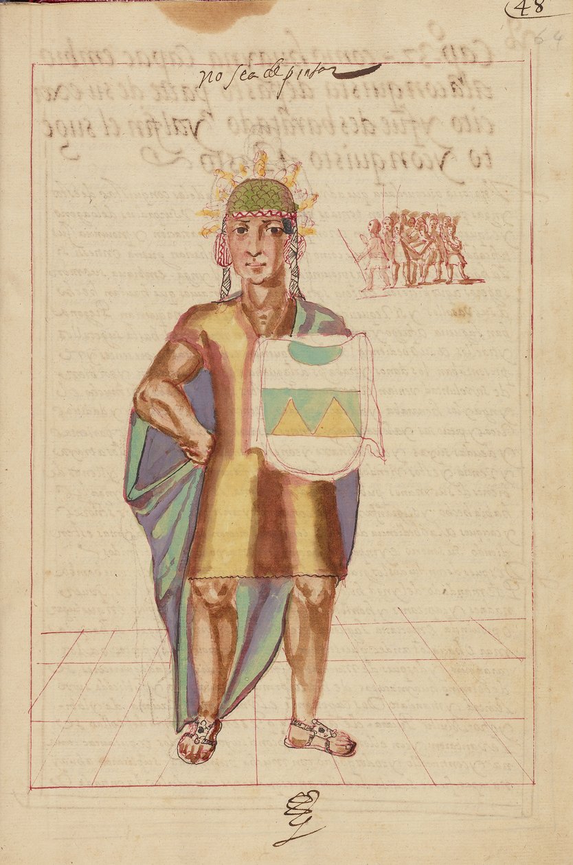 Huayna Capac von Unknown artist