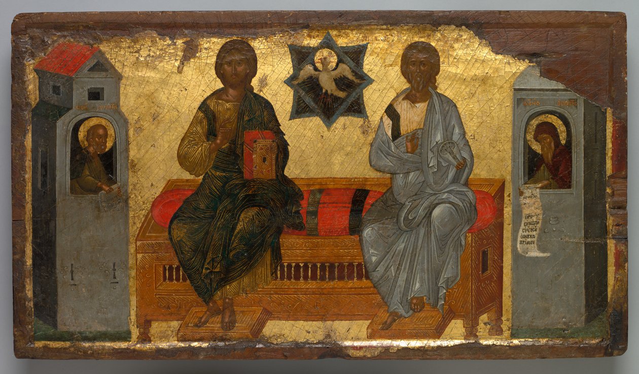 Ikone der Neutestamentlichen Dreifaltigkeit von Unknown artist