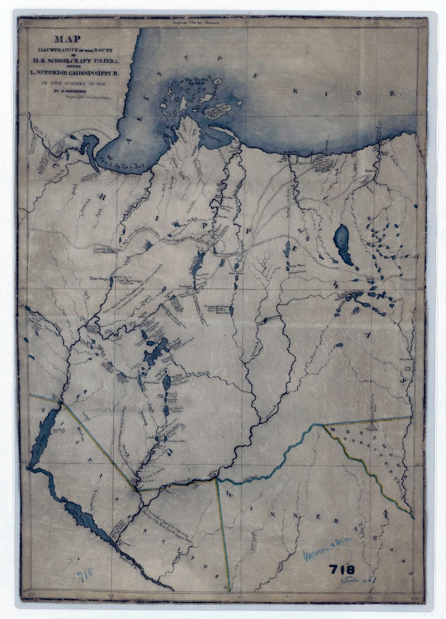 Lake Superior & Mississippi von Unknown artist