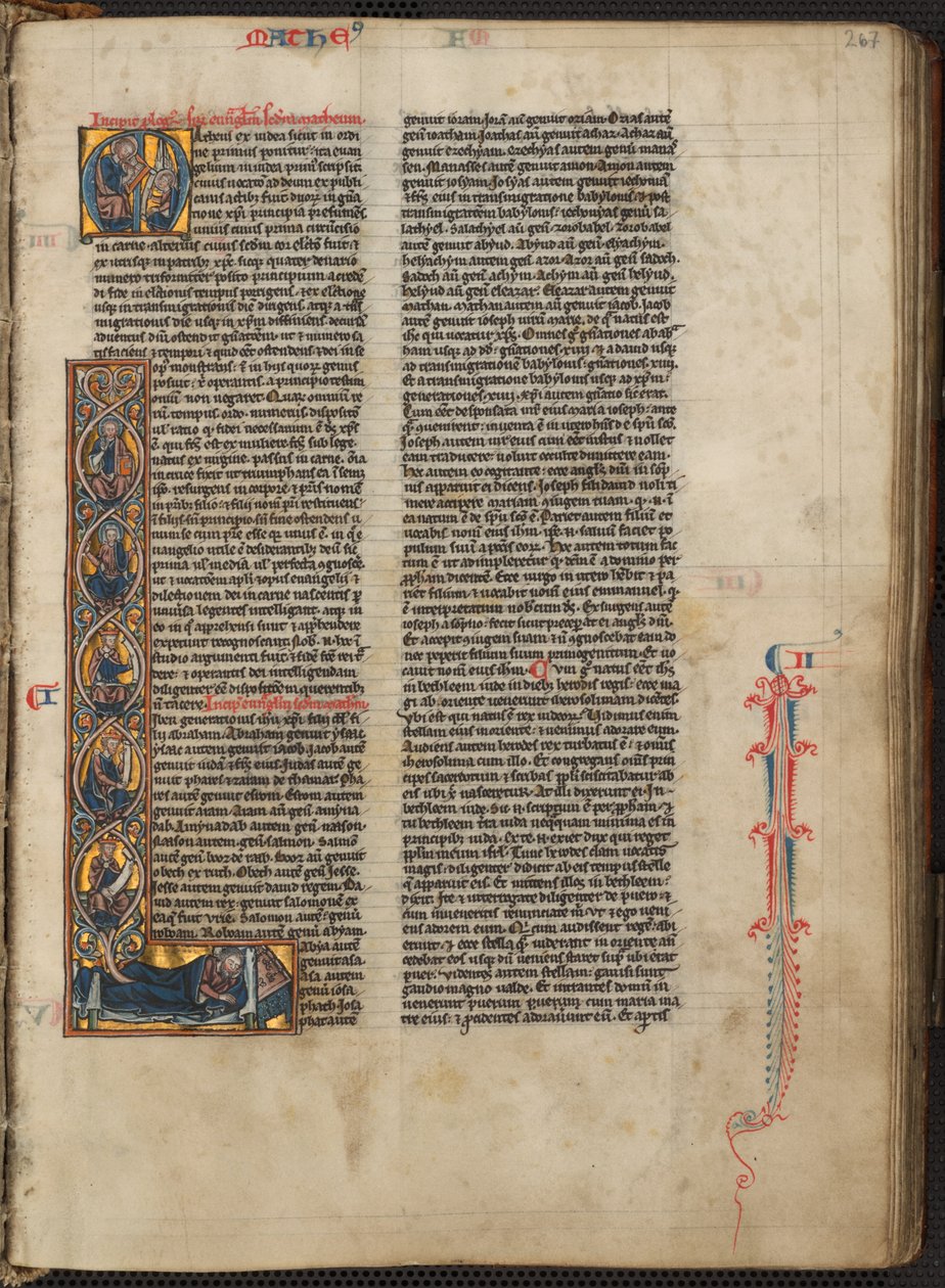 Lateinische Vulgata-Bibel von Unknown artist