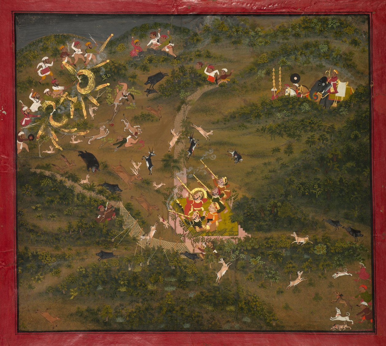 Maharaja Jagat Singh auf der Jagd von Unknown artist