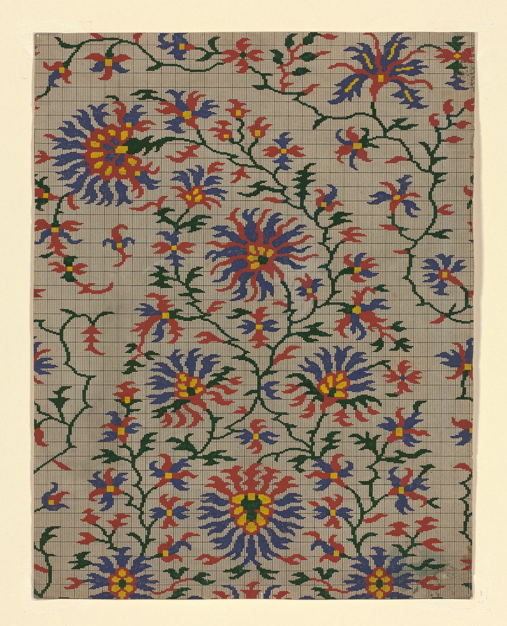 Mise-en-carte (Punktpapier) von Unknown artist