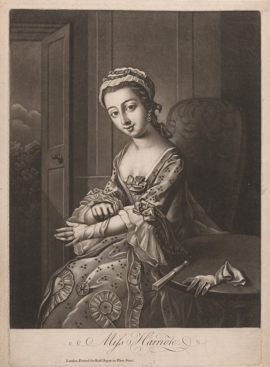Miss Harriote von Unknown artist