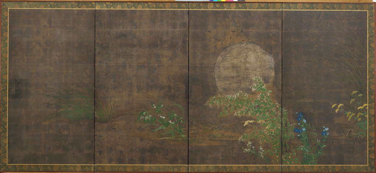 Mond über einem Moor von Unknown artist