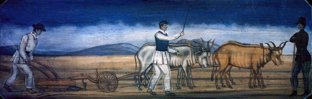 Pflügen von Unknown artist