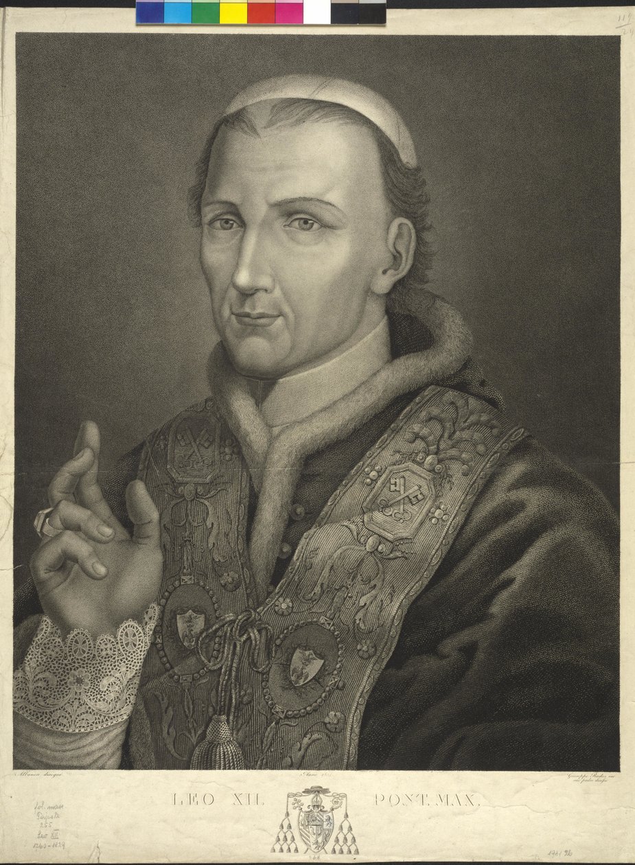 Papst Leo XII. von Unknown artist