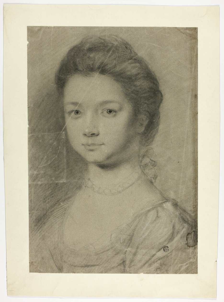 Porträtbüste einer jungen Frau von Unknown artist