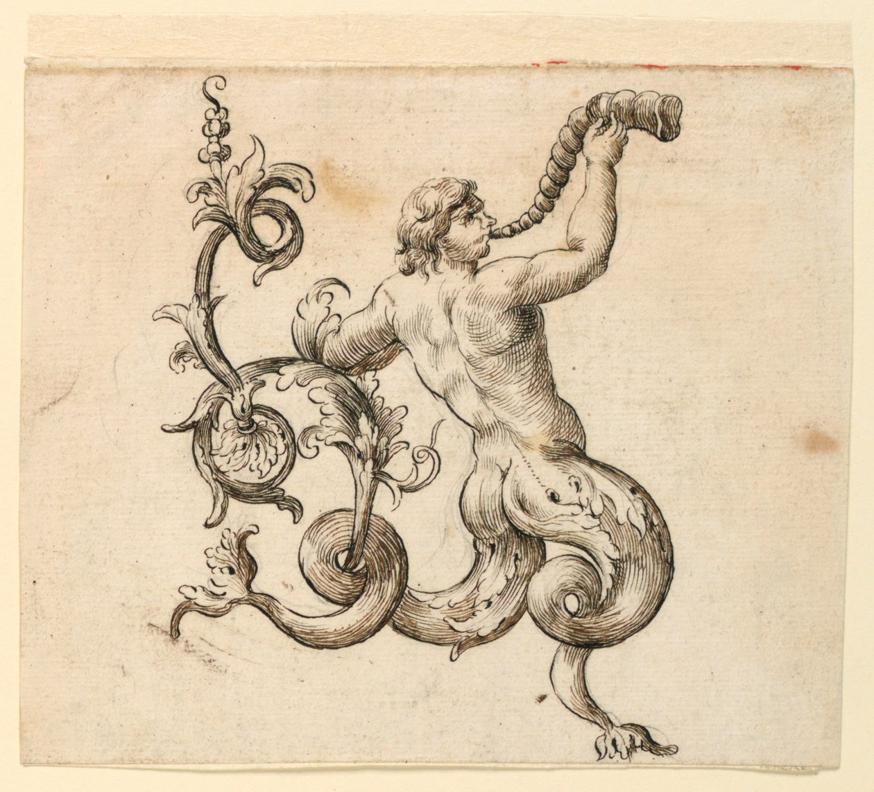 Projektfragment eines Ornaments von Unknown artist
