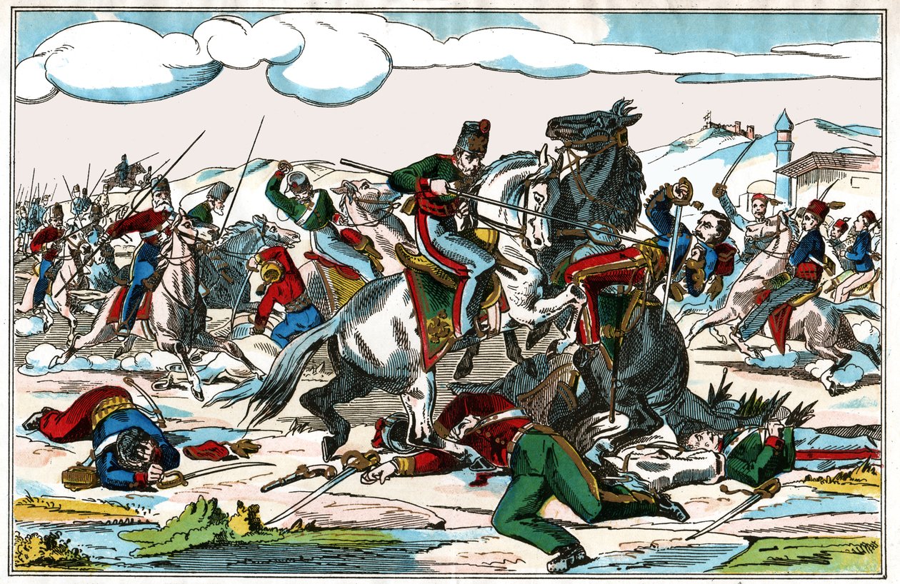 Russisch-Türkischer Krieg (Illustration, ca. 1880) von Unknown artist