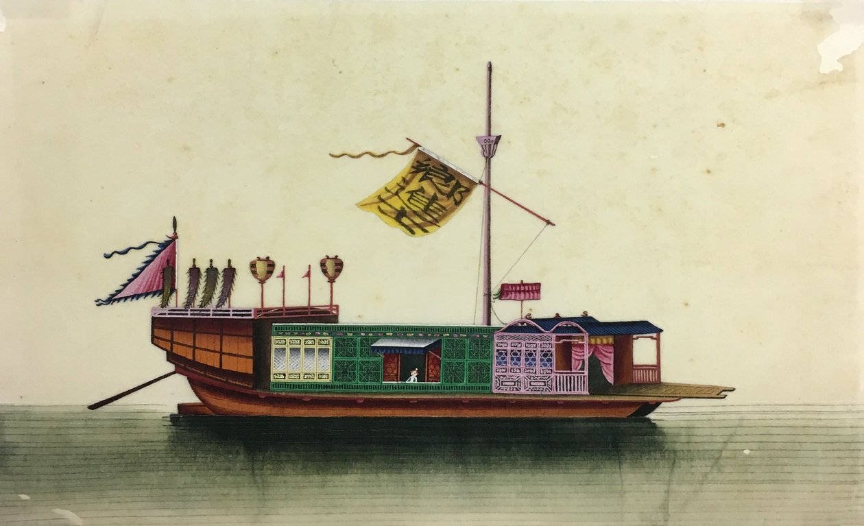 Schiffsgemälde von Unknown artist