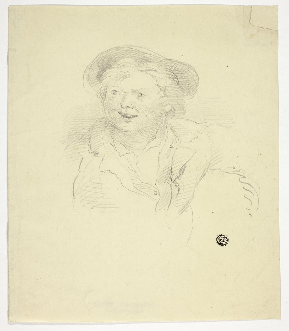 Lächelnder Mann von Unknown artist