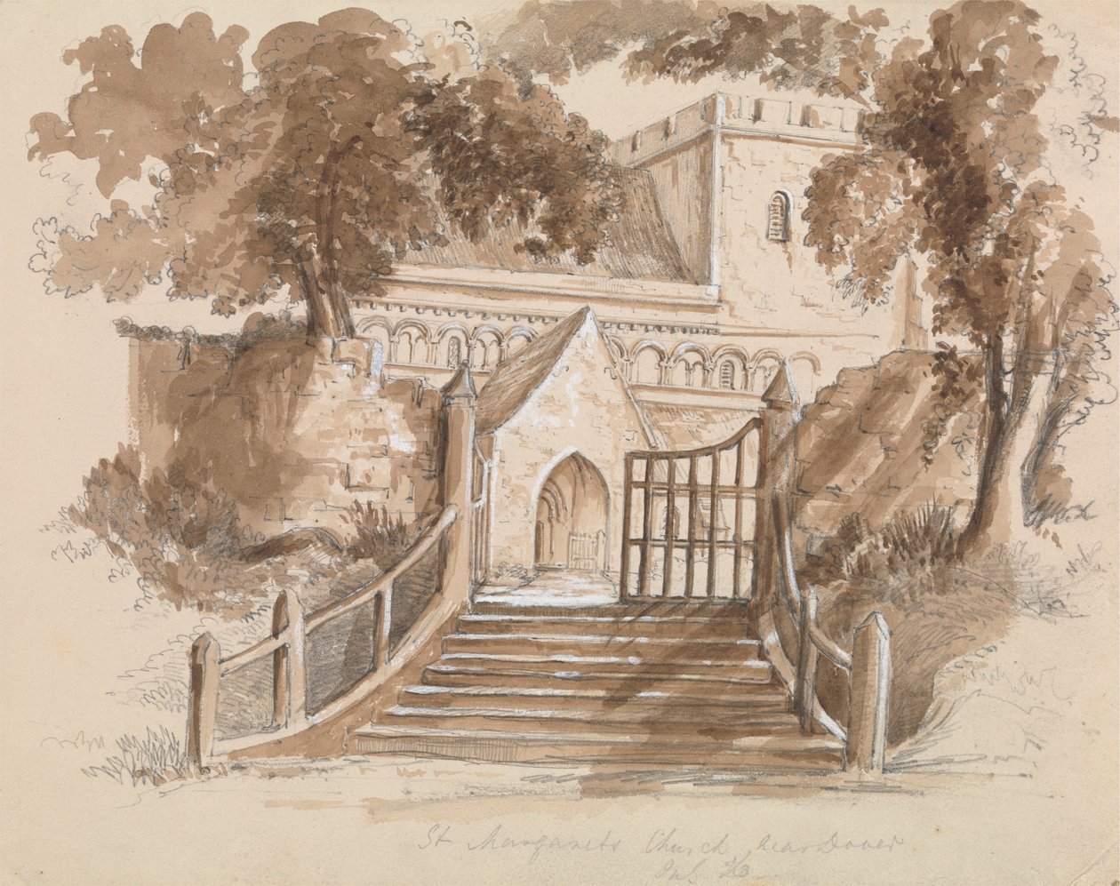St. Margarita Kirche von Unknown artist