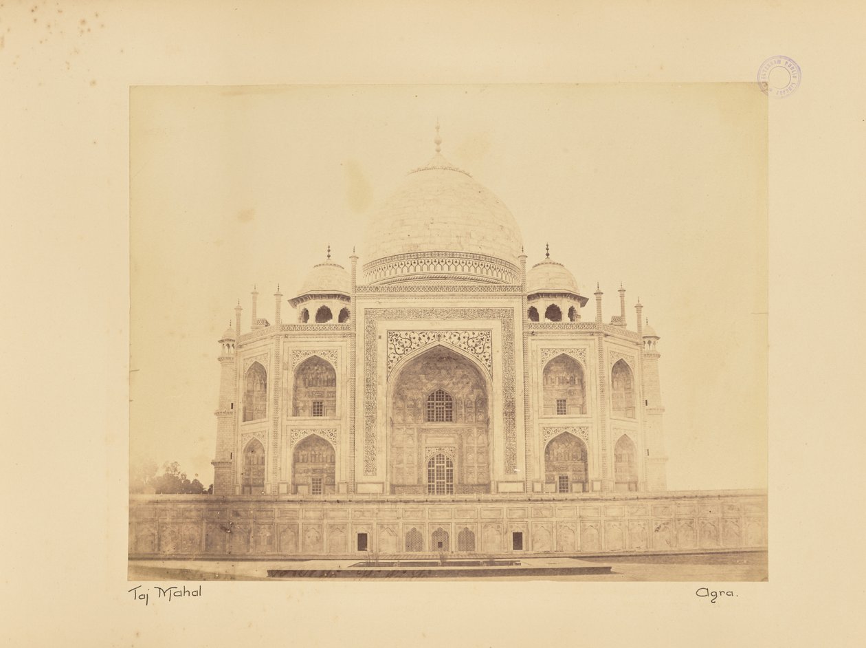 Taj Mahal, Agra von Unknown artist