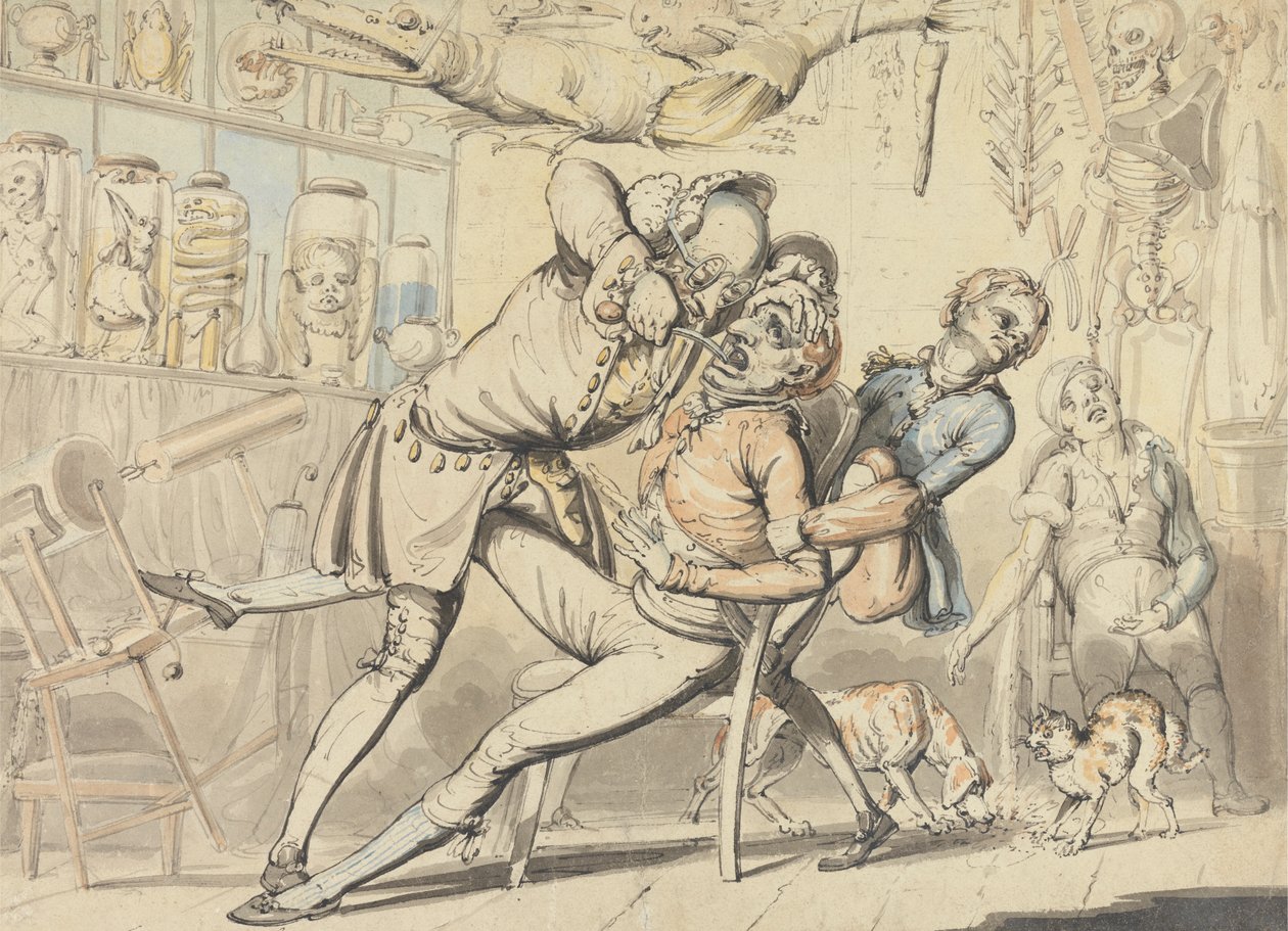 Der Zahnzieher von Unknown artist