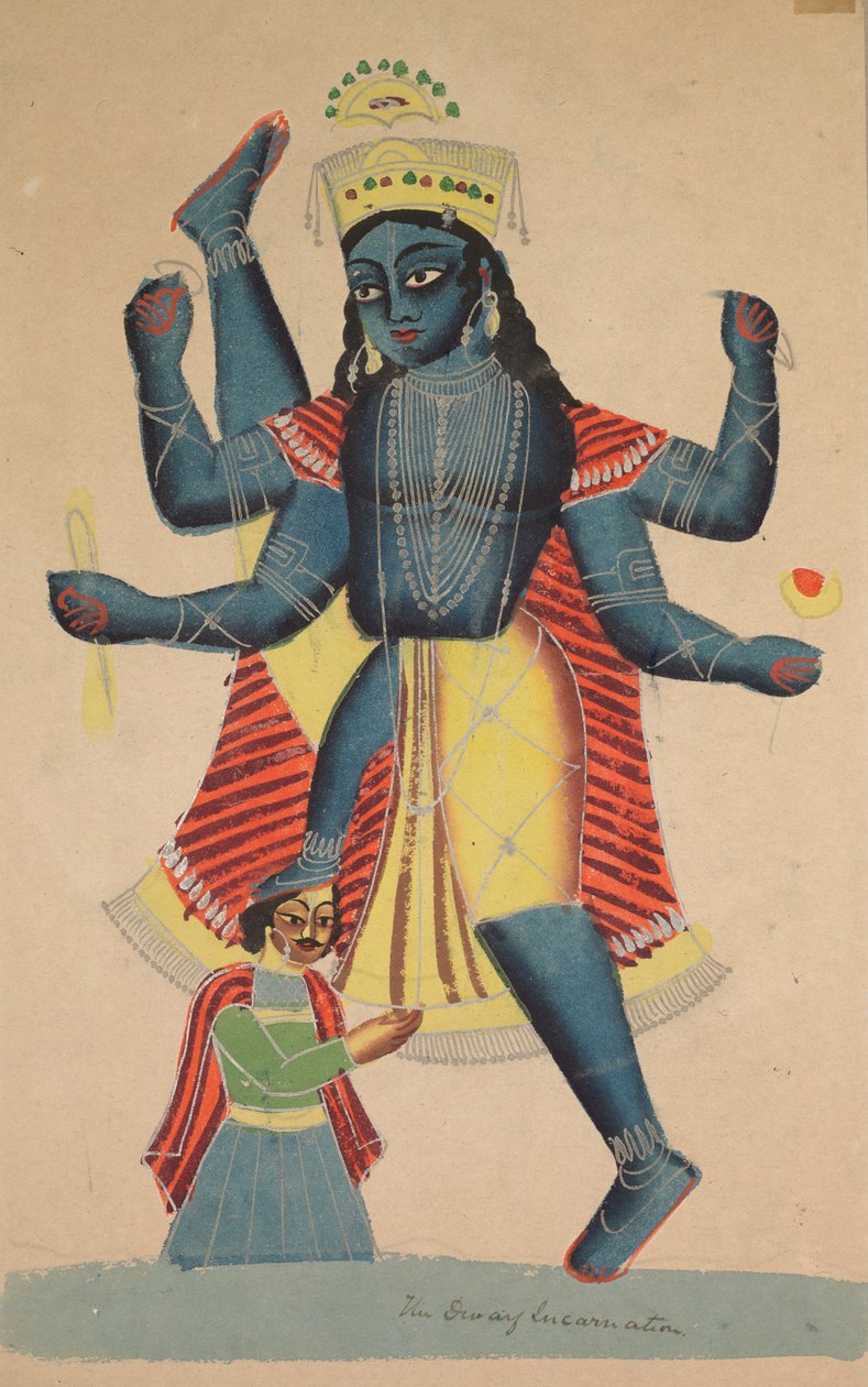 Trivikramapada (Drei Schritte von Vishnu) von Unknown artist