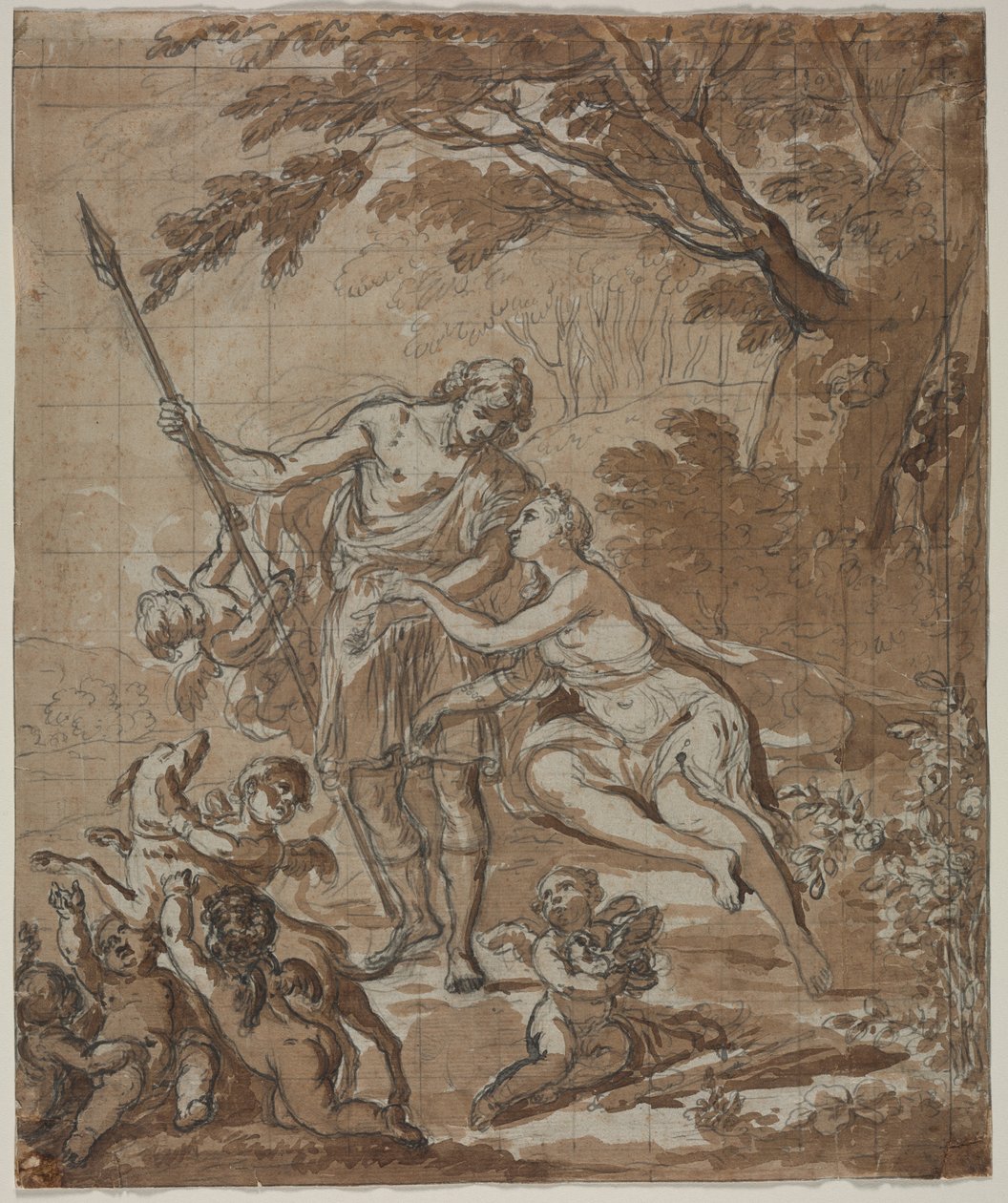 Venus und Adonis von Unknown artist