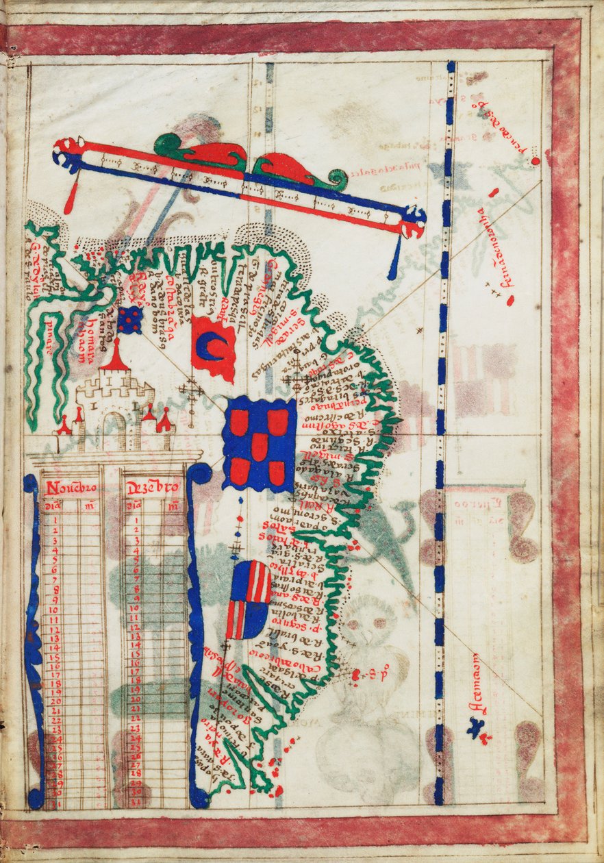 um 1550-60 (Tinte auf Pergament) von Unknown artist