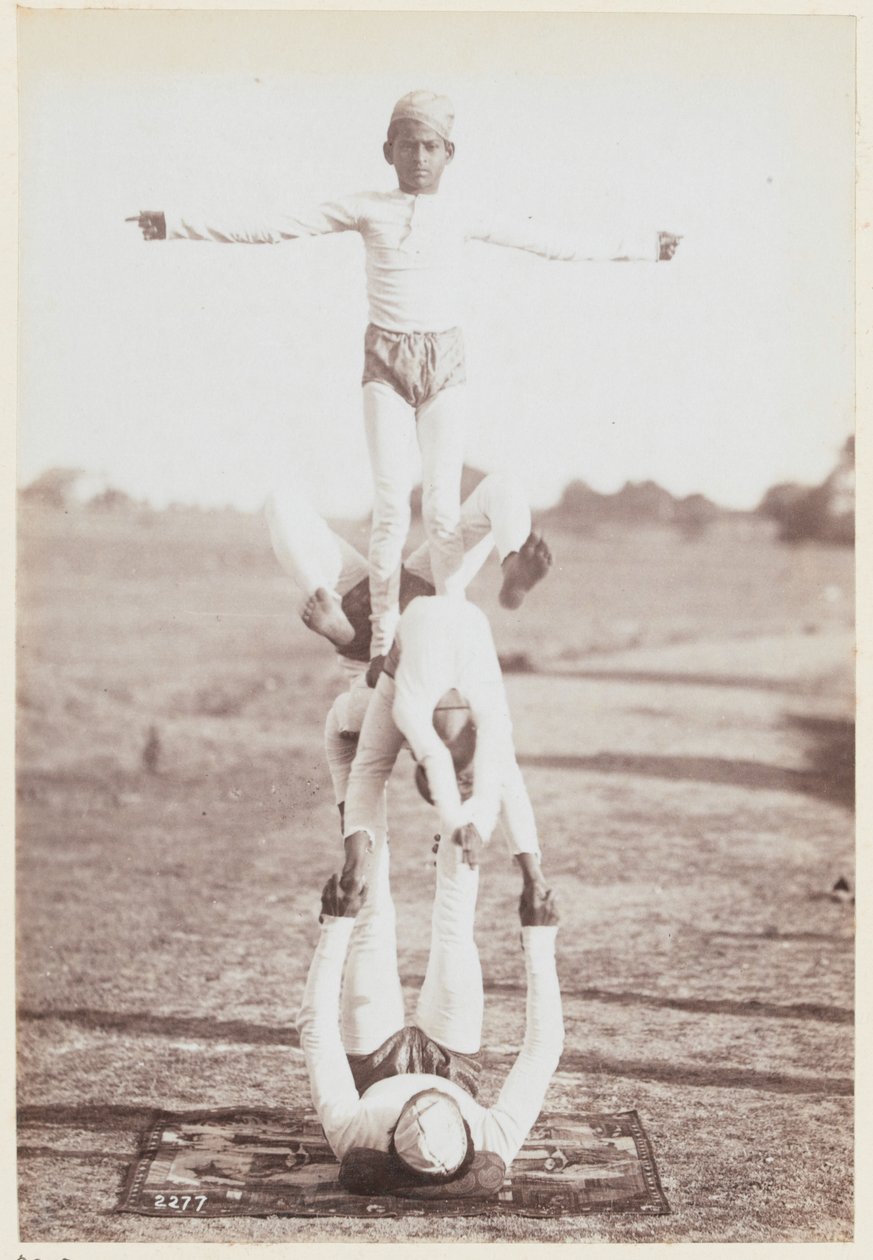 Turnübungen im Übungslager, Delhi von Unknown photographer